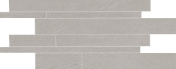 Stonetalk Grey 12×24 Listelli Mosaic Minimal Matte