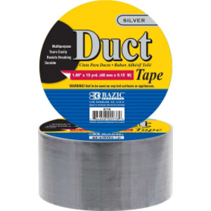 Silver Duct Tape, 1.88in x 10yd
