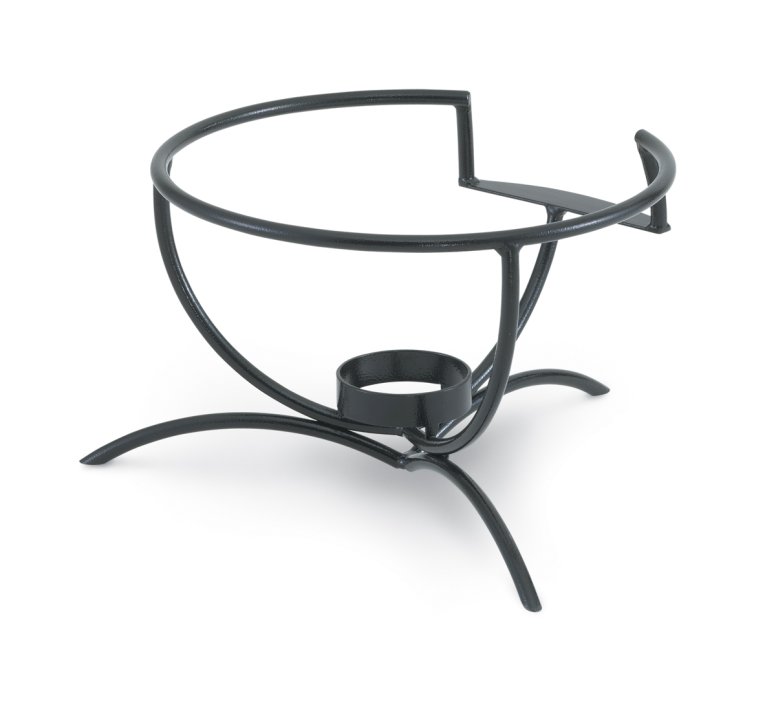 Black chafer stand for Intrigue® round induction chafer
