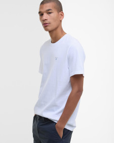 Tartan Sports T-Shirt Classic White