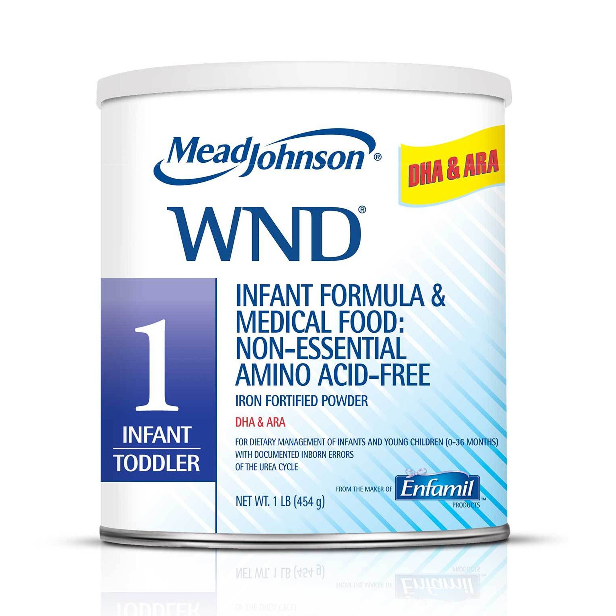WND®1 Powder Amino Acid-Free Infant / Toddler Formula, 1-lb. can