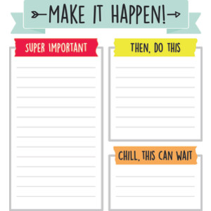 Aim High Notepad, 50 Sheets