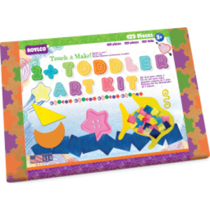 Toddler Art Kit, 129 Pieces