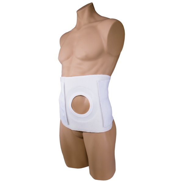 Ostomy Kit, Binder and Pad, 9 Inch Belt, 4 Inch Opening