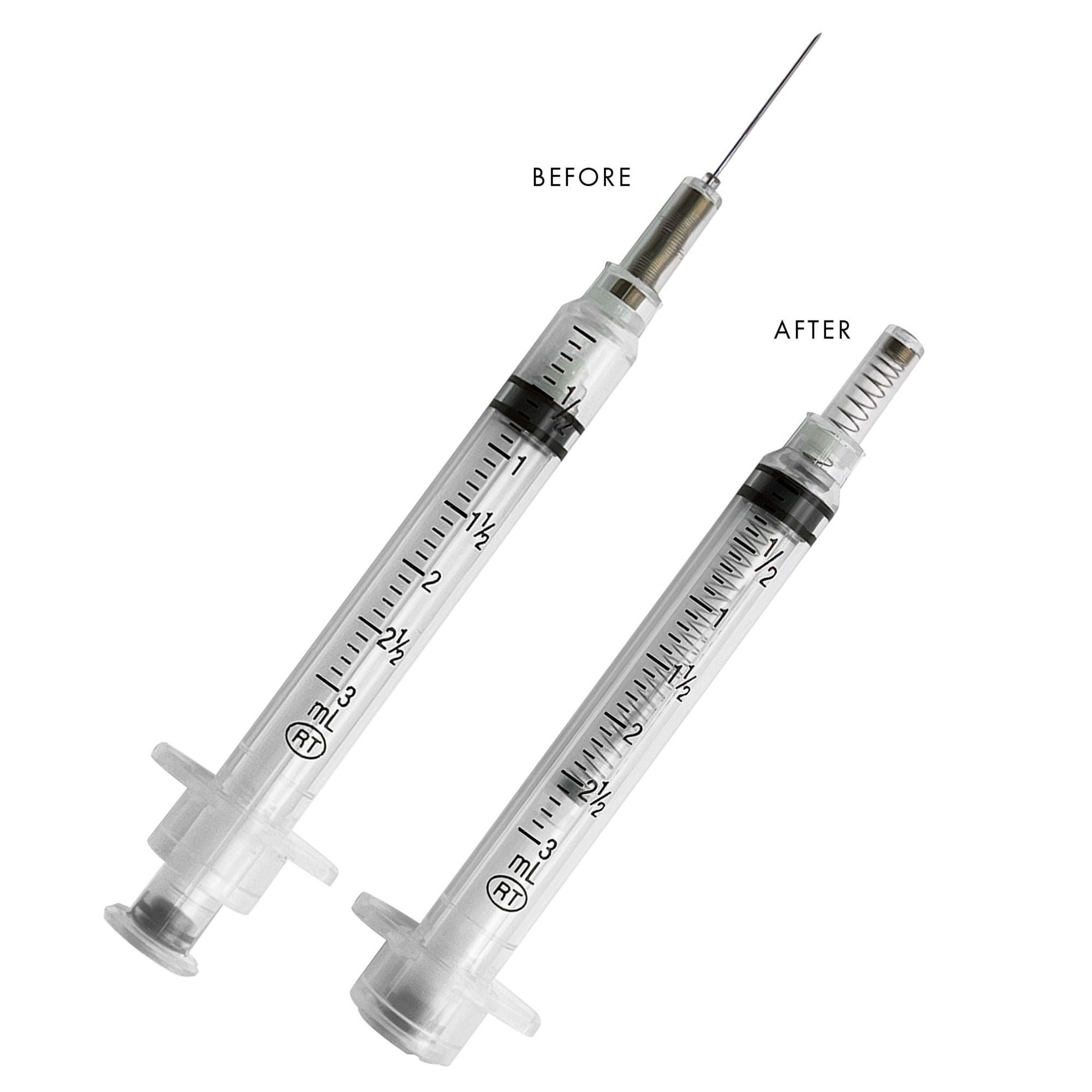 VanishPoint® Syringe with Hypodermic Needle