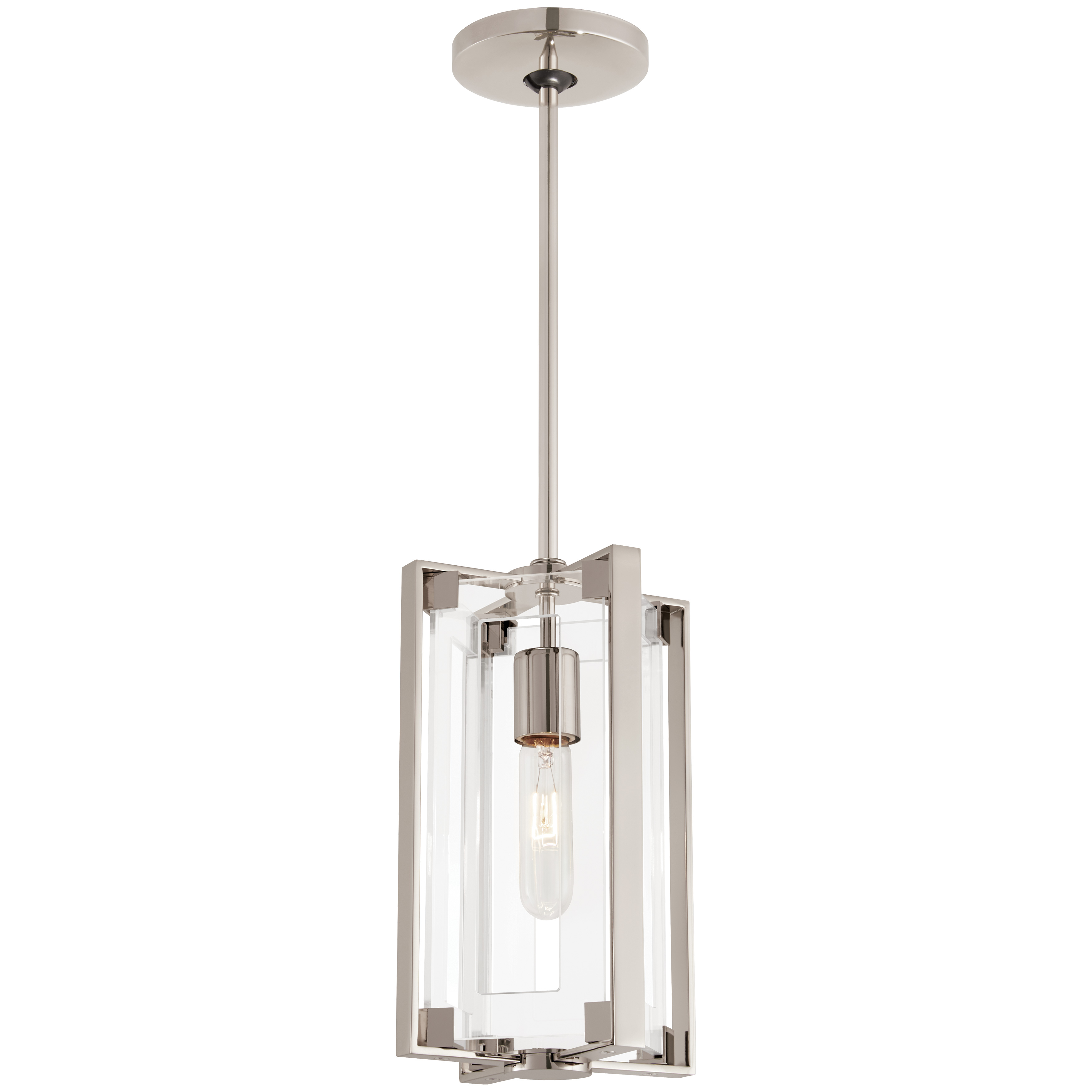Crystal Clear - 1 Light Mini Pendant