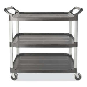 Rubbermaid Commercial, Xtra, Utility Cart, Gray