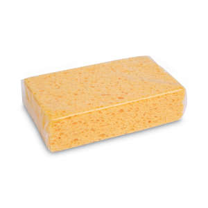 Boardwalk, Medium Cellulose Sponge, Rectangle, 3.67"x6.08", Yellow