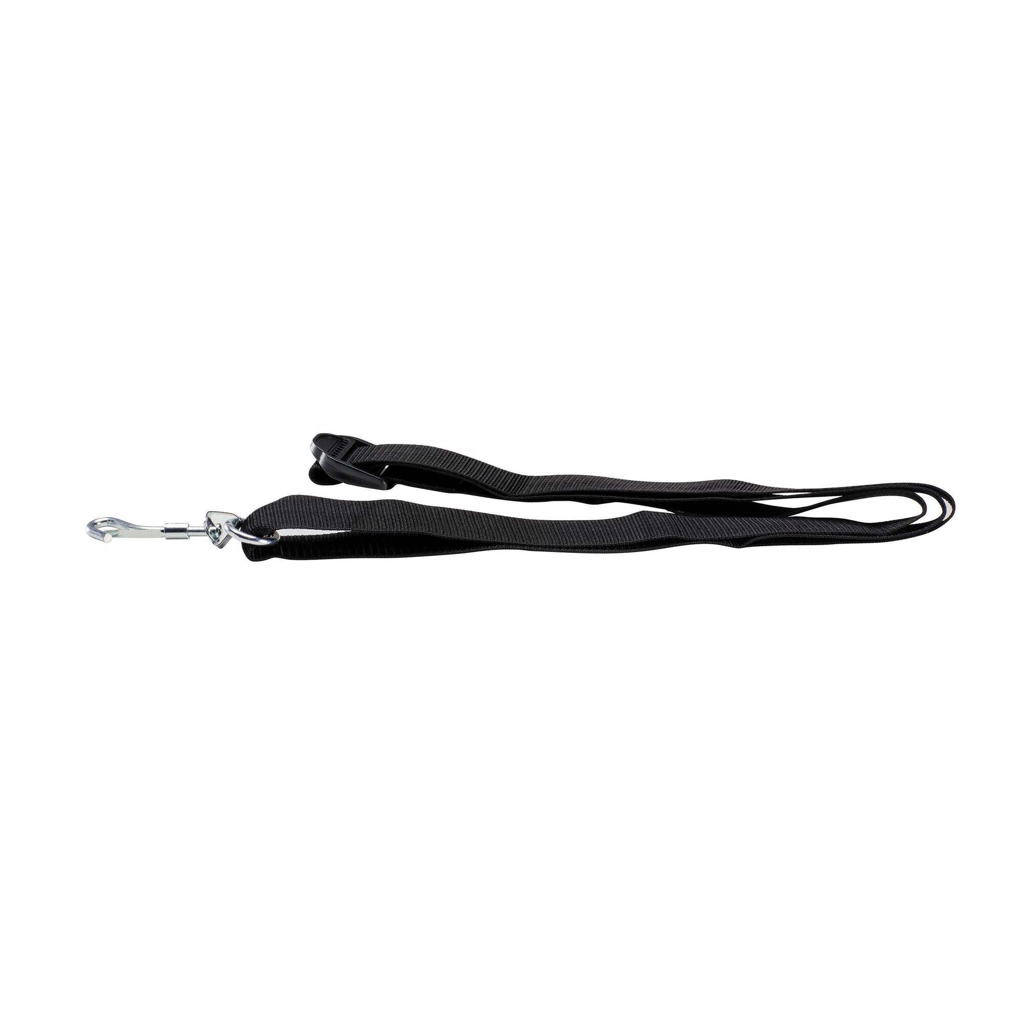 Shoulder strap feature of Weedwacker 30 C C 4 cycle 17 inch attachment capable straight shaft gas trimmer.