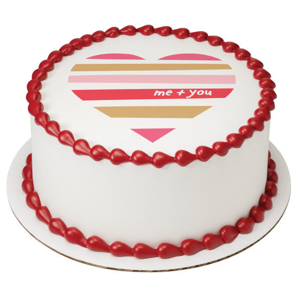 Heart-to-Heart Valentine Edible Image®
