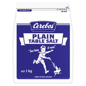 cerebos® plain table salt 1kg image