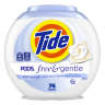 PG09488, Procter & Gamble,  Tide PODS, Free and Gentle, Unscented,  76/Container