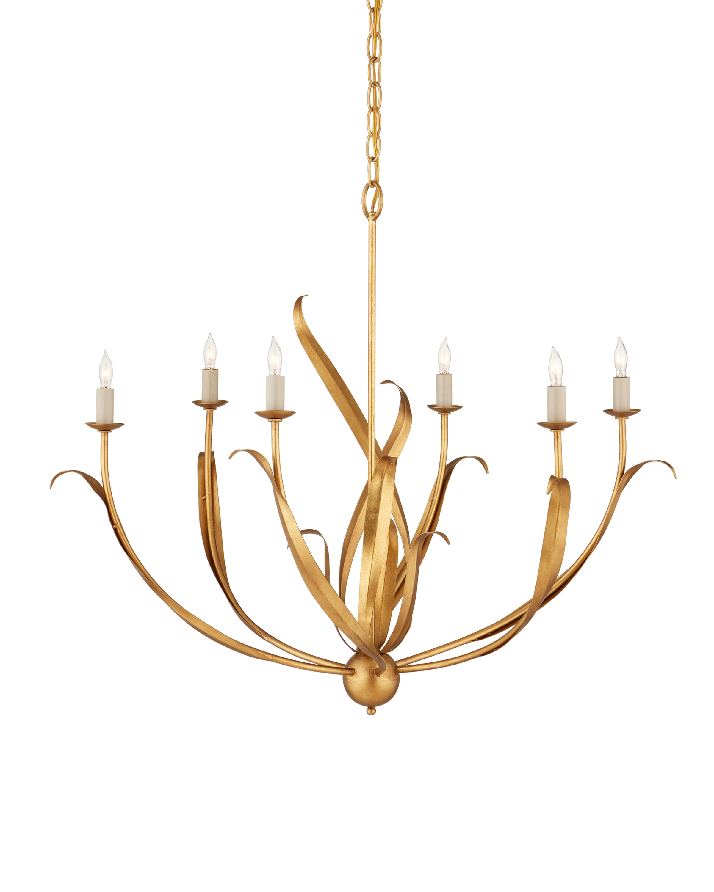 Menefee Gold Chandelier