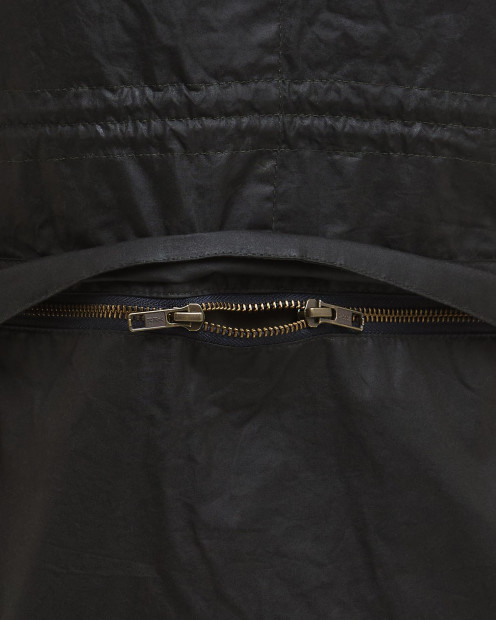 Barbour x TO KI TO Mountain Waxed Jacket Sage