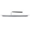 9 3/16-inch Wear-Ever® flat aluminum cover with dipped handle