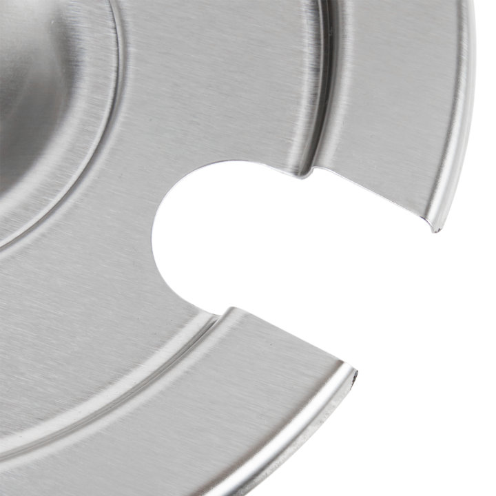 Stainless steel slotted cover for 3-quart inset