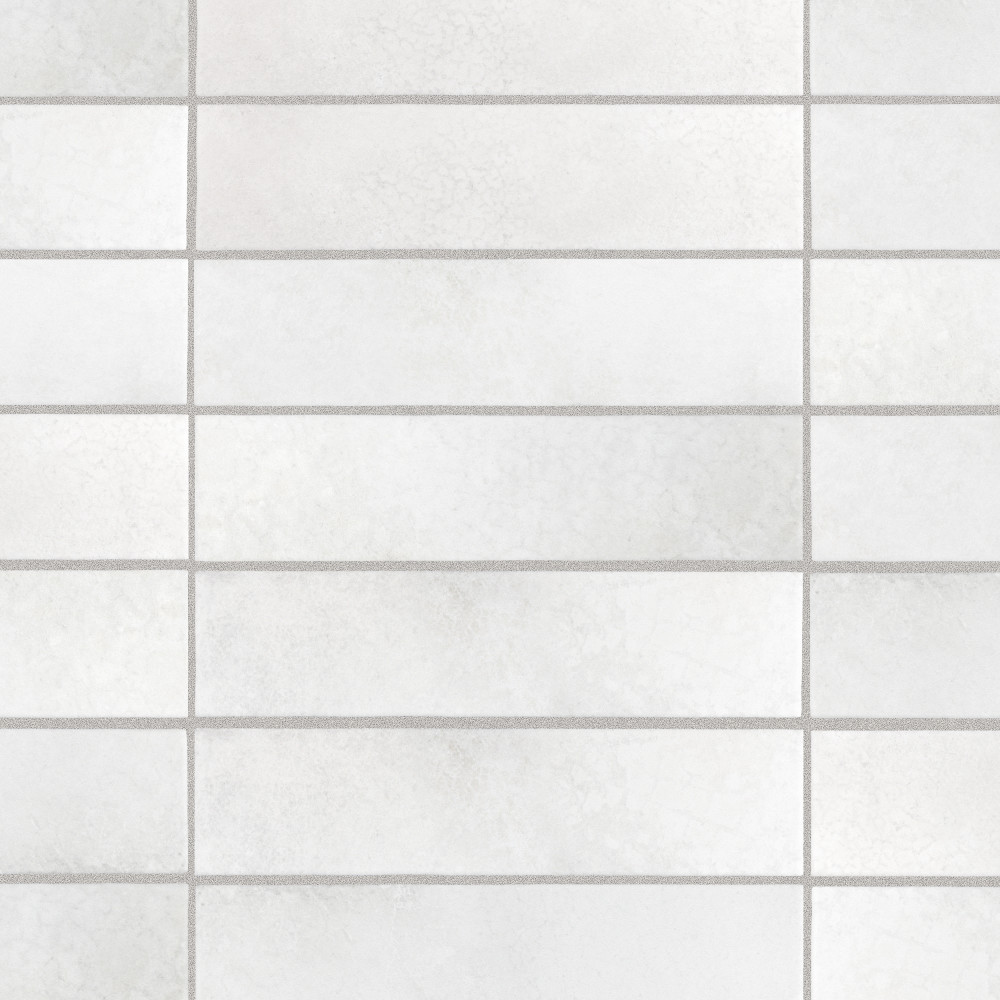 Heritage Snow 2-3/8 in. x 9-5/8 in. Porcelain Floor and Wall Tile