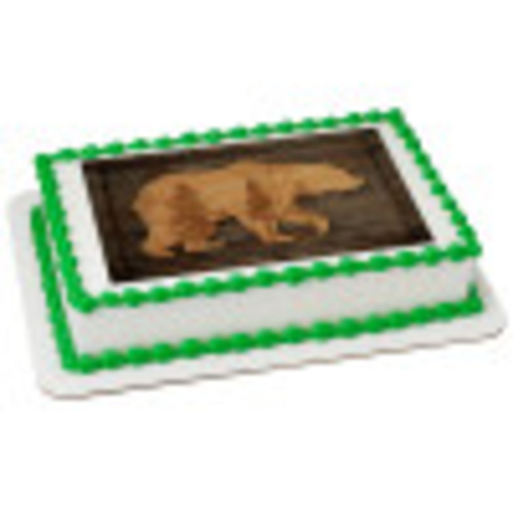 Image Cake Rustic Bear