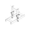 Vertical Swivel Splice Kit 3/8 x 1 1/2 in. Gold
