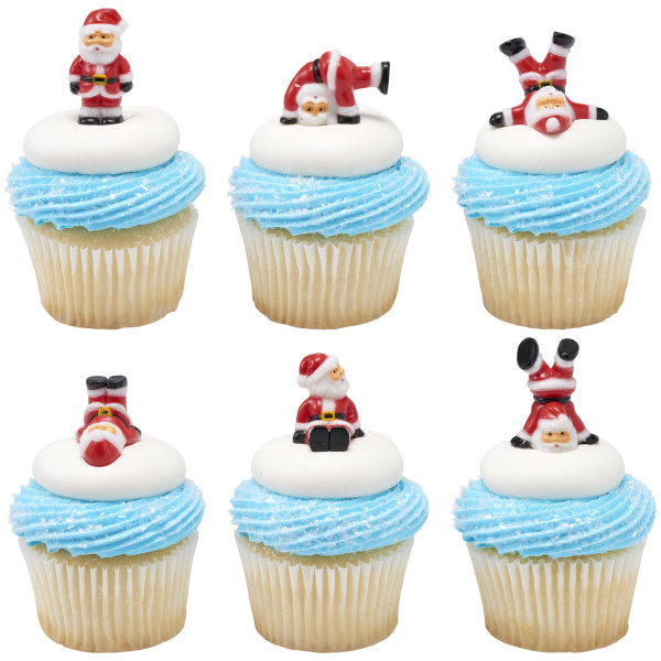 Tumbling Santas DecoPics®
