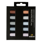 Rembrandt Soft Pastel Micro Sets 10 Half Sticks Grey Tones