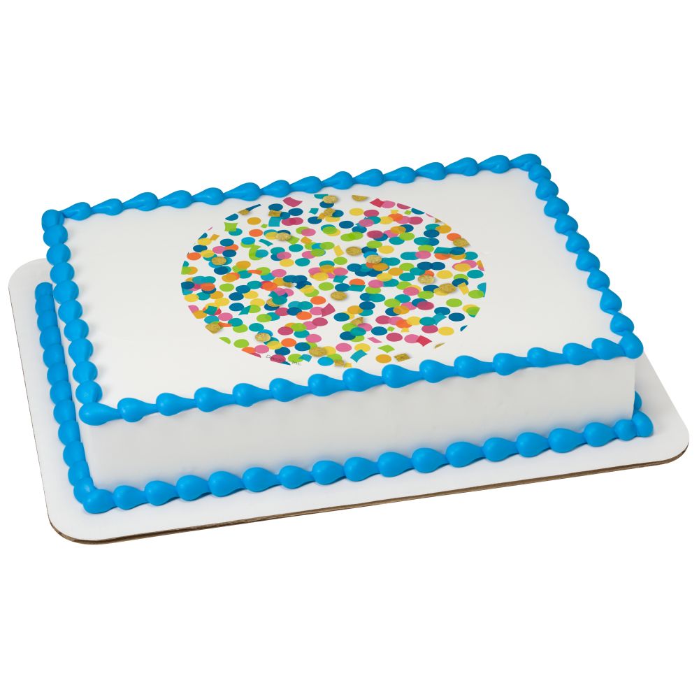 Image Cake Confetti