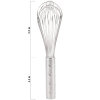10-inch stainless steel piano whip