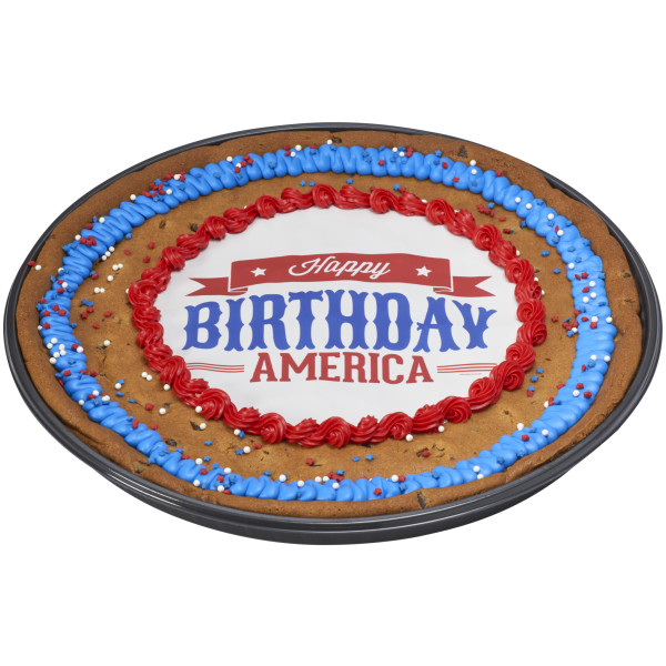 Celebrate America Happy Birthday PhotoCake® Edible Image®