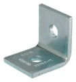 Side Beam Angle Clip Steel Zinc Plated 7/16 in.-Holes 305 lb. Capacity 2.188 H x 2 W x 2.188 D in.