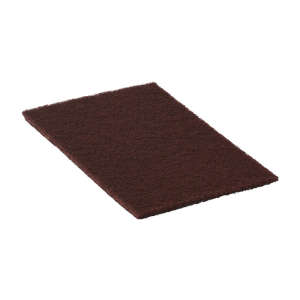 Americo, Abrasive, Synthetic Fiber, Rectangle, 9"x6"
