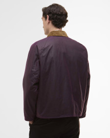 Paul Smith loves Barbour Transport Waxed Jacket Grape