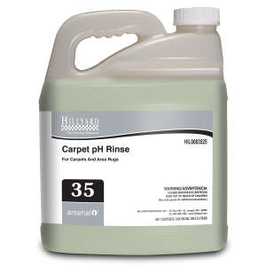 Hillyard, Arsenal® Carpet Ph Rinse, Extraction Rinse, Arsenal® One Dispenser 2.5 Liter Bottle