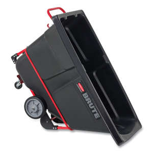 Rubbermaid Commercial, BRUTE Standard Duty, Tilt Truck, 27 cu ft, Black