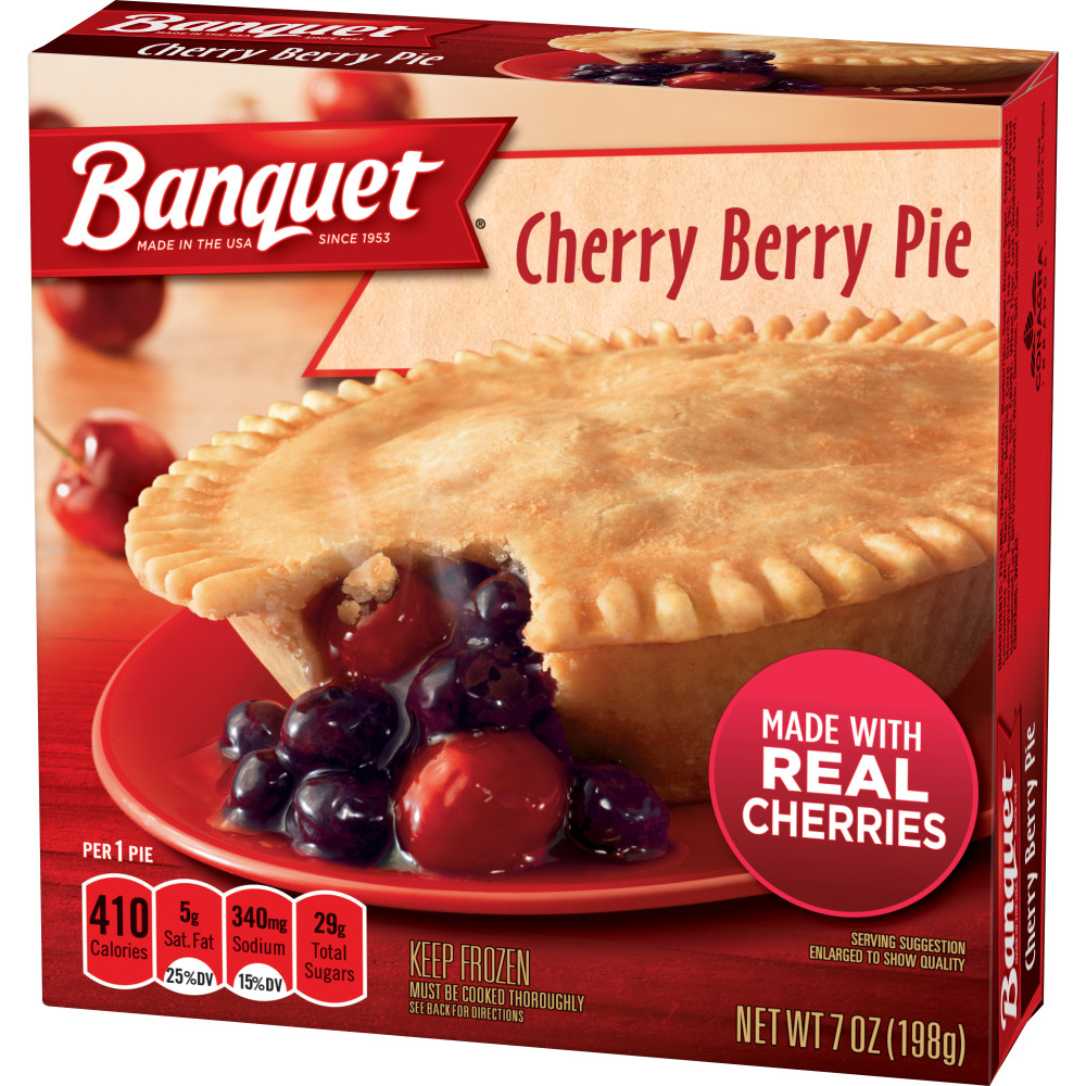 BANQUET Cherry Berry Fruit Pie Conagra Foodservice