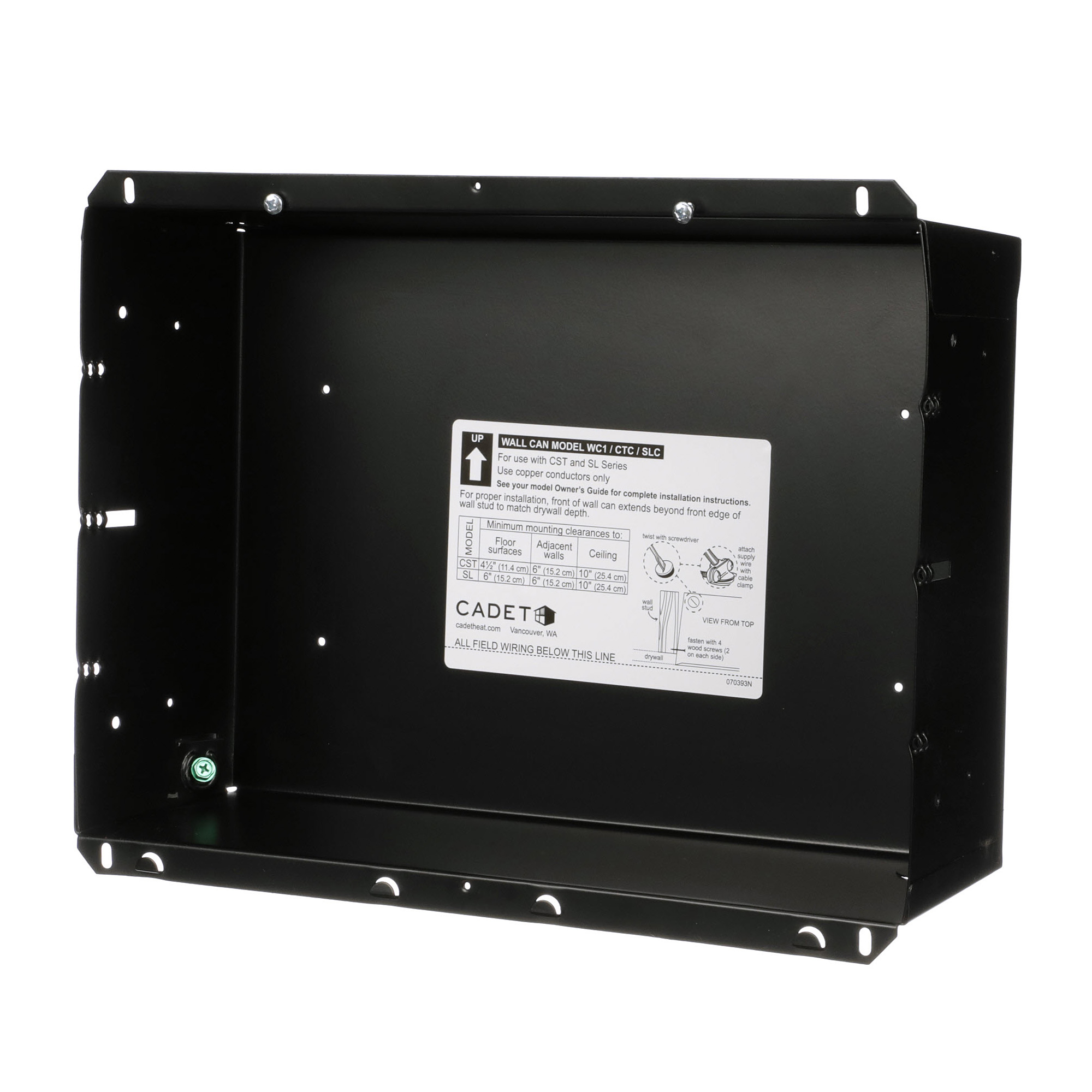 Cadet Wall Can for Com-Pak Twin Electric Wall Heater – Glen Dimplex ...