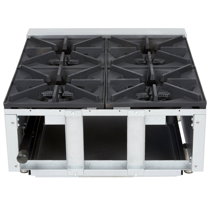 24-inch 4-burner Cayenne® countertop gas hot plate