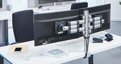 Adjust to your personal ergonomic profile to prevent neck, back and eye strain.