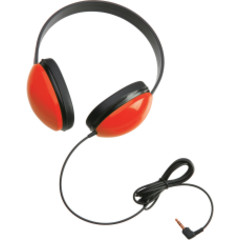 Listening First&trade; Stereo Headphones, Red