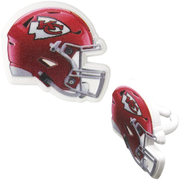 NFL Team Helmet Cupcake Rings