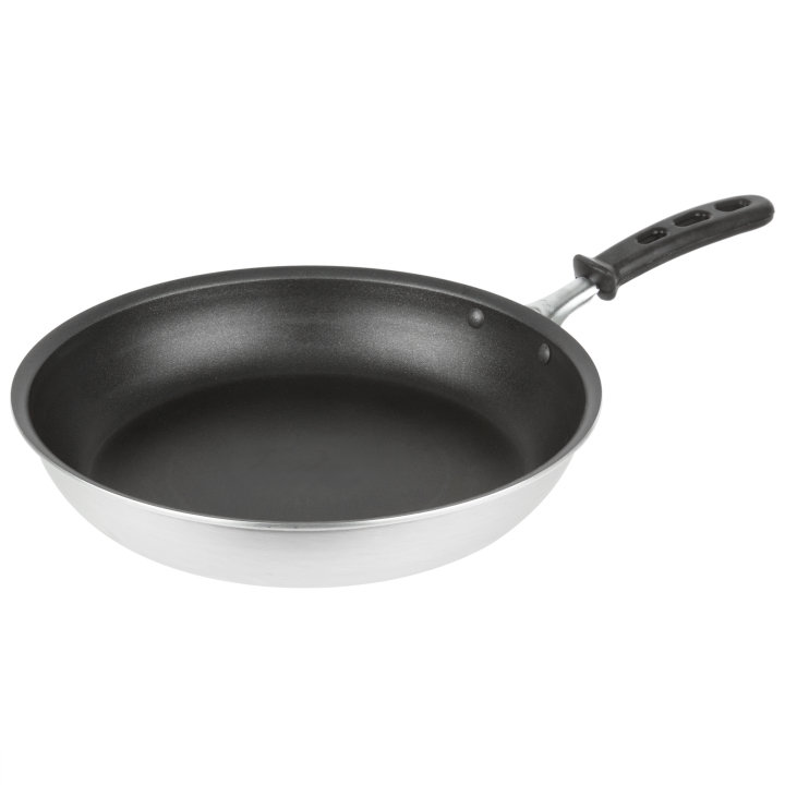 12-inch Wear-Ever® aluminum fry pan with SteelCoat x3™ nonstick coating and silicone TriVent handle