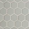 6th Avenue French Clay 2×2 Hexagon Mosaic Glossy