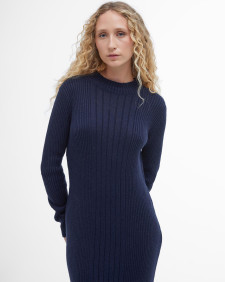 Ingrid Knitted Maxi Dress Classic Navy