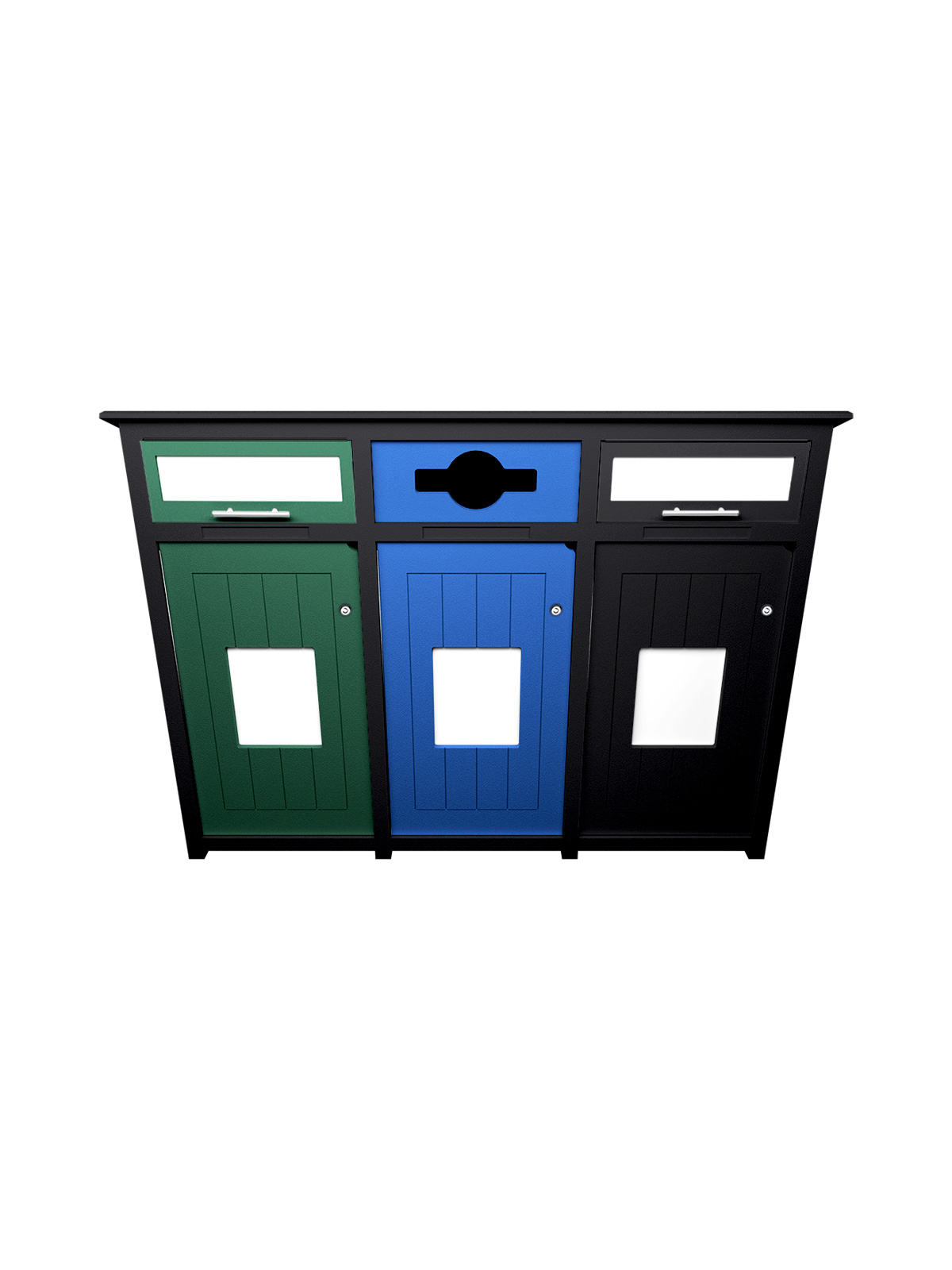 AURA – Triple – Unit – Lift-Mixed-Lift – Black-Green-Blue-Black