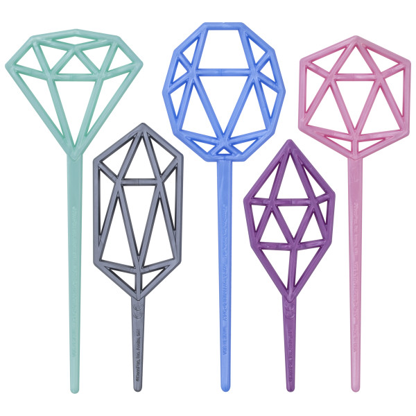 Pastel Geometric Cake Kit
