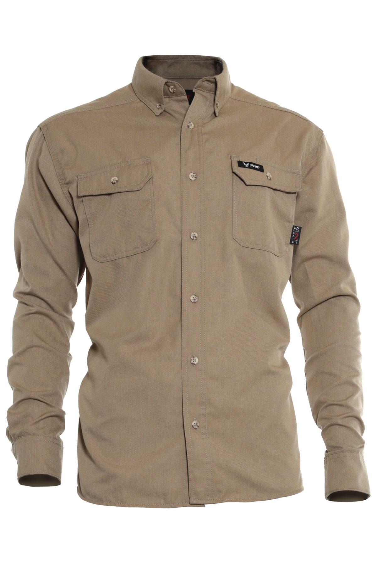 SHR-LT01-TN_DRIFIRE_Horizon Workshirt_Tan-Front_Web.png