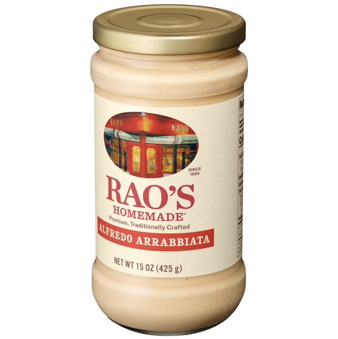 Alfredo Arrabbiata Sauce, 15 oz - Right angle Image