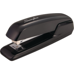 Standard Desktop Stapler, Antimicrobial, 25-Sheet Capacity, Black