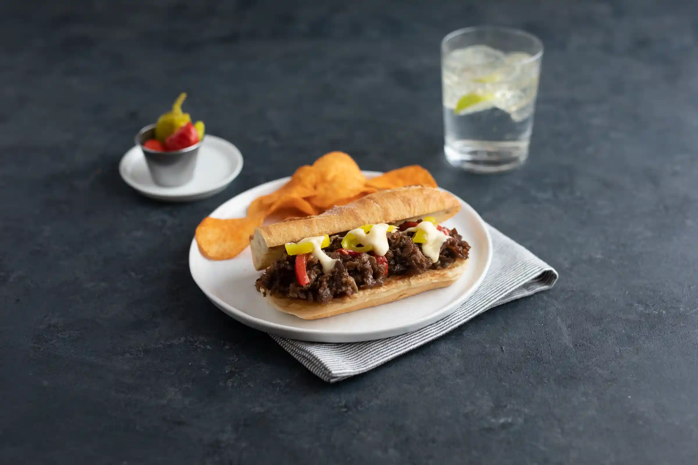 Steak EZE® Sliced and Shaped Beef Philly Breakaway® Steak _image_1