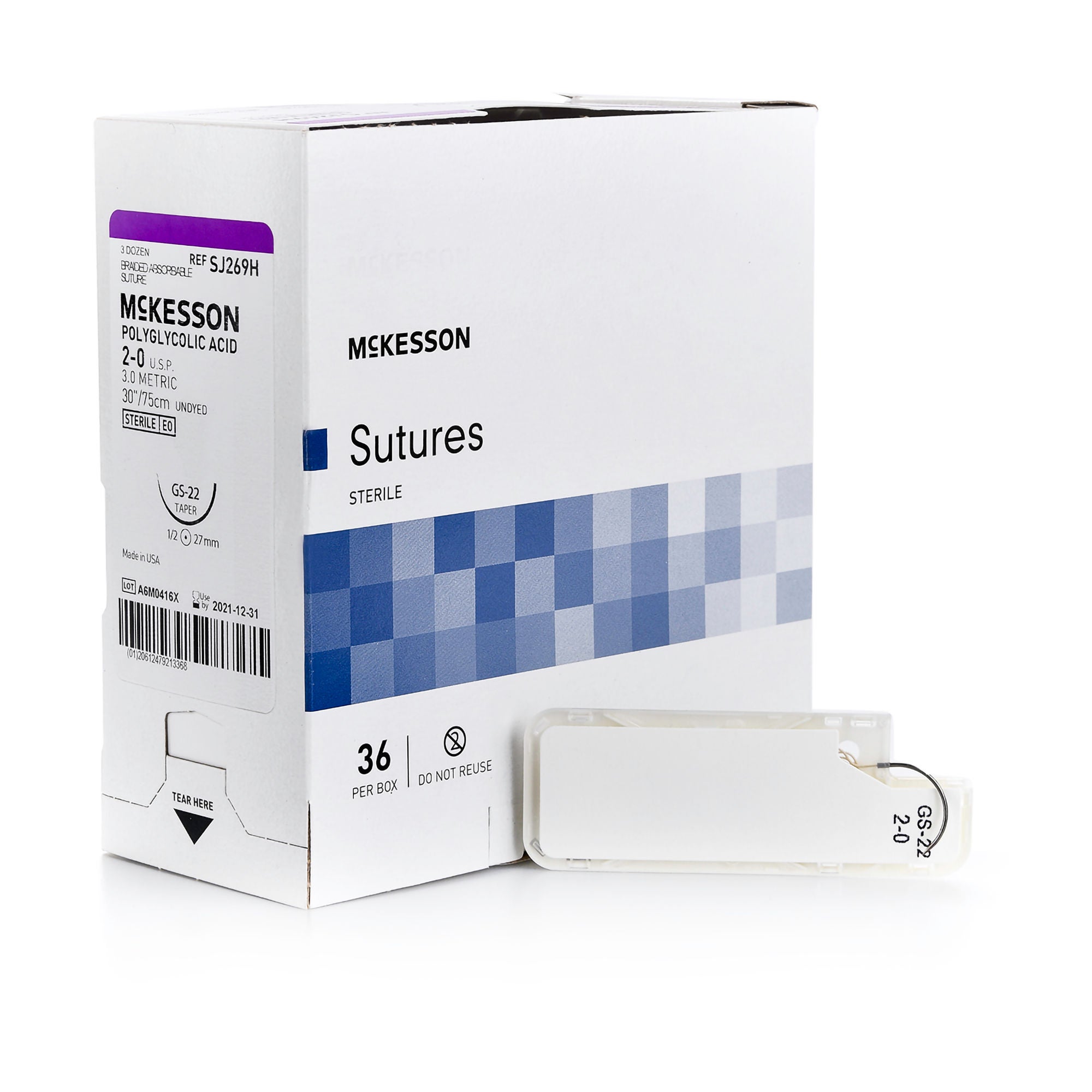 McKesson Suture with GS-22 Needle