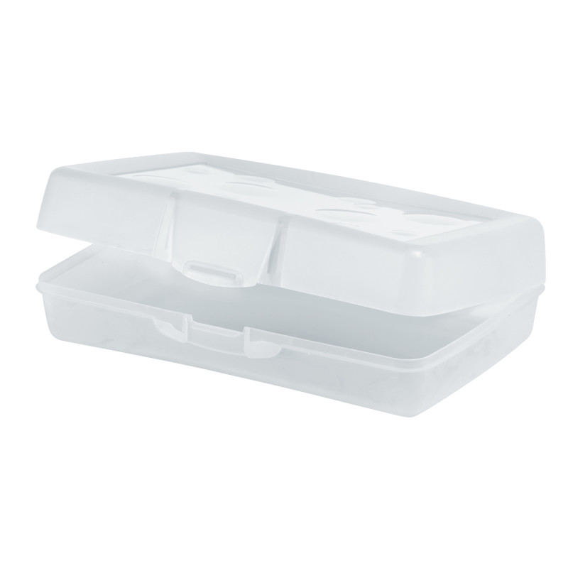 Large Pencil Box, Clear